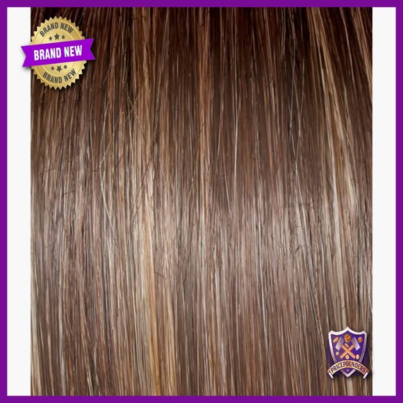 Chin-Length Modern Page Wig, Hand-Tied Synthetic Hair, Petite/Average Cap main image 4